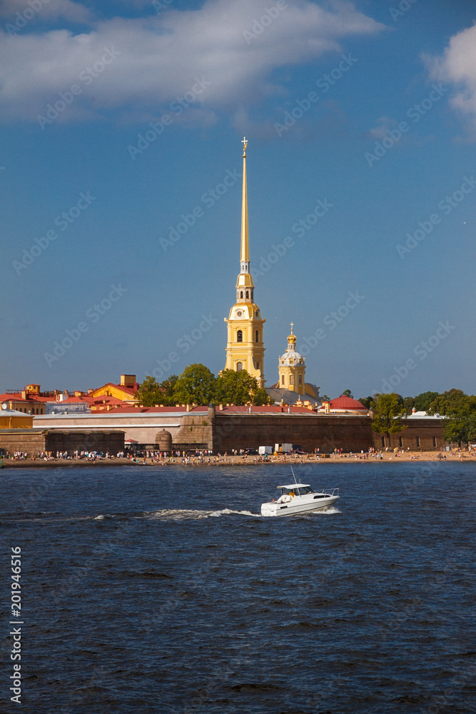 Peter and Paul Cathedral in Saint Petersburg, Russia