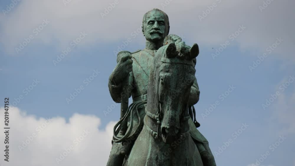 Close up of the Marshall Ferdinand Foch statue Close up of the Marshall Ferdinand Foch statue