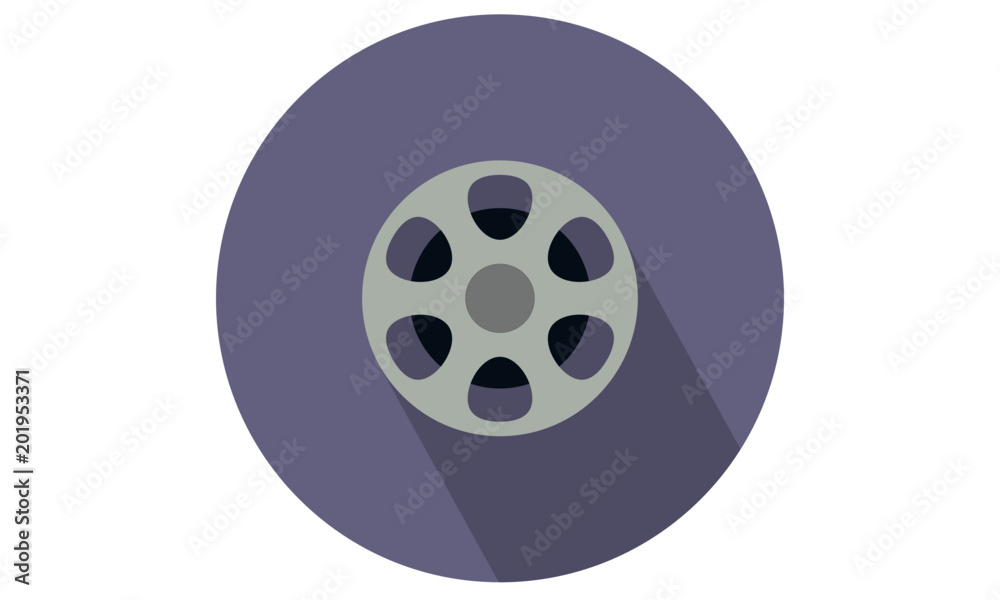 Film / Movie Reel Vector icon