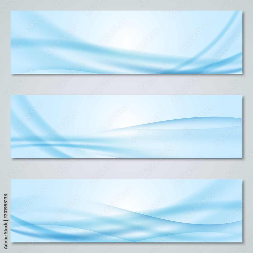 Fototapeta premium Abstract geometric banners vector templates collection