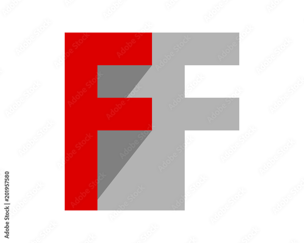 Obraz premium gestalt typography typeset alphabet font image vector icon