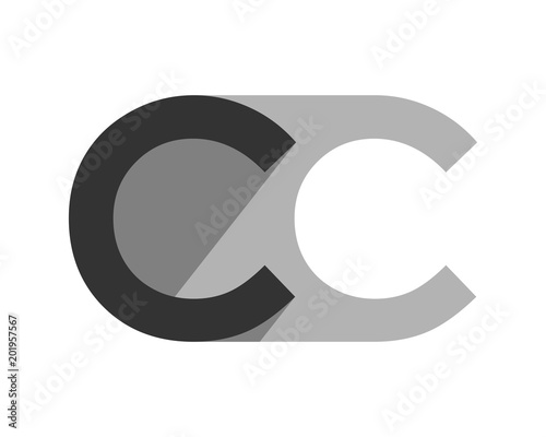 gestalt typography typeset alphabet font image vector icon