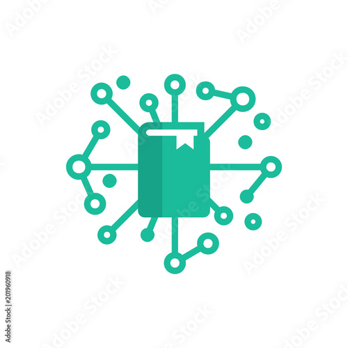 Book Network Logo Icon Design