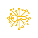 Key Network Logo Icon Design