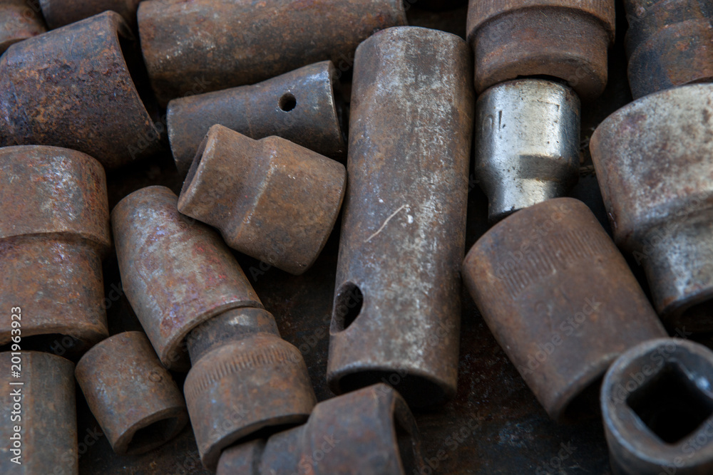 Rusted Socket Wrench 