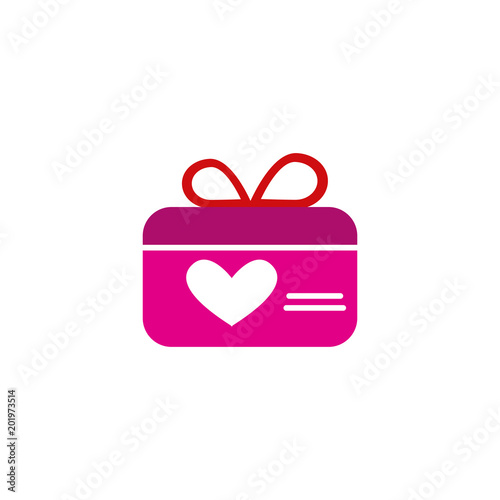 Love Gift Icon Design