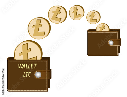 transfer litecoin coins from one wallet to another