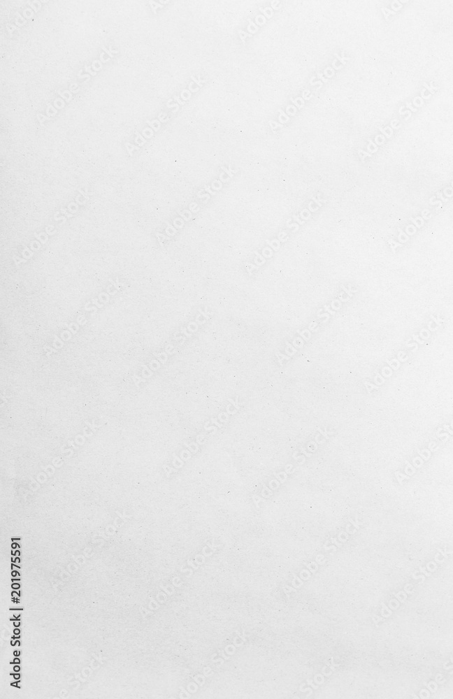 Fototapeta premium Old grey eco paper kraft background texture in soft white light color concept for page wallpaper design, brown matte pattern for decorative wall..