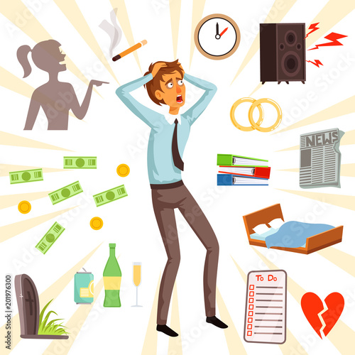Attributes and symbols of stress and fear