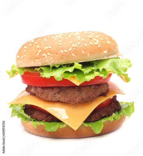  Juicy appetizing hamburger