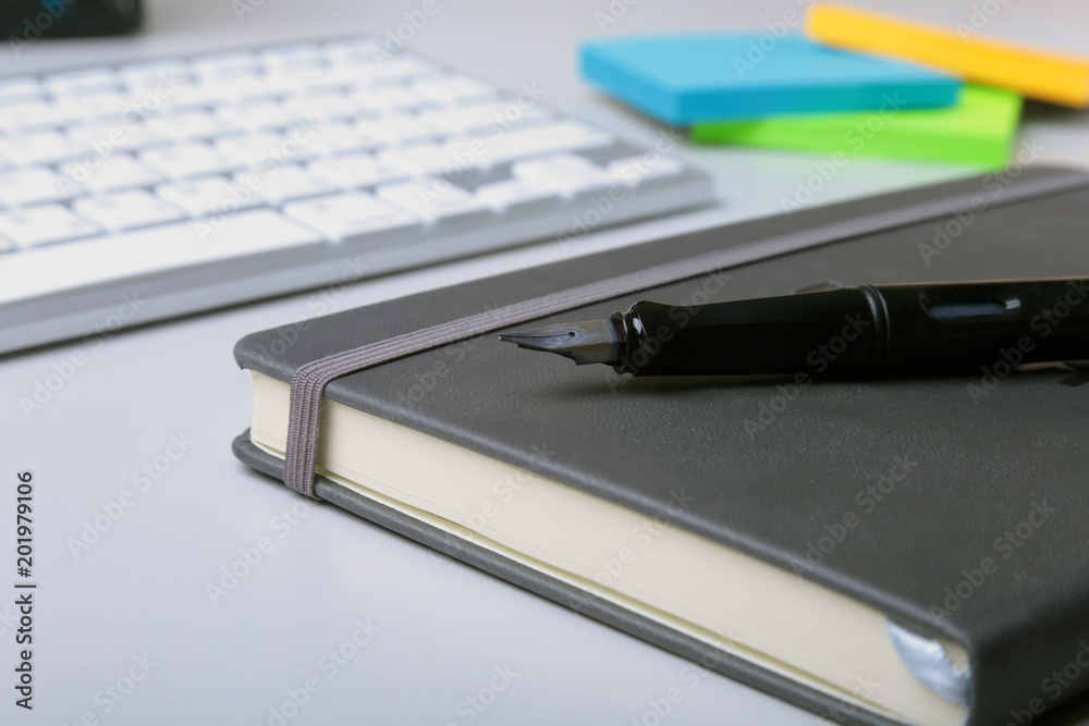 Corporate business desktop with laptop, digital tablet, accessories and work equipment. selective focus. Corporate business desktop with laptop, digital tablet, accessories and work equipment. selective focus.