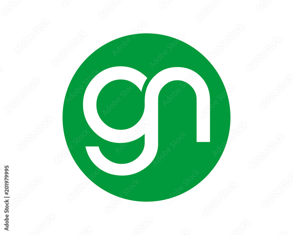 g and n circle initial letter rectangle typography typeface logotype alphabet font image vector icon g and n circle initial letter rectangle typography typeface logotype alphabet font image vector icon