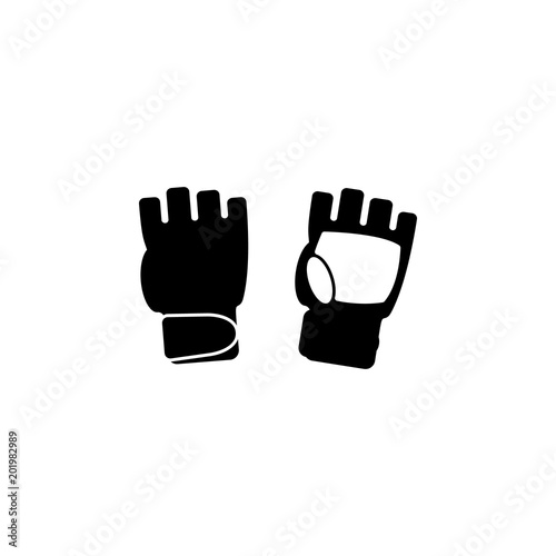 fighting gloves icon. Element of fighting ana MMA illustration. Premium quality graphic design icon. Signs and symbols collection icon for websites, web design, mobile app