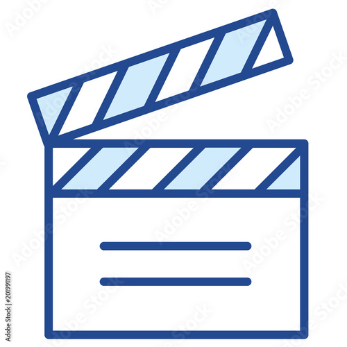 Filmklappe Vector Icon