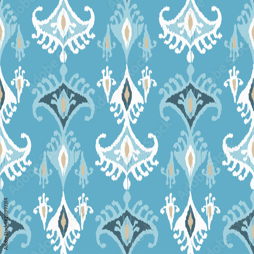 Ethnic boho seamless pattern. Traditional ornament. Geometric background. Folk motif. Textile rapport.