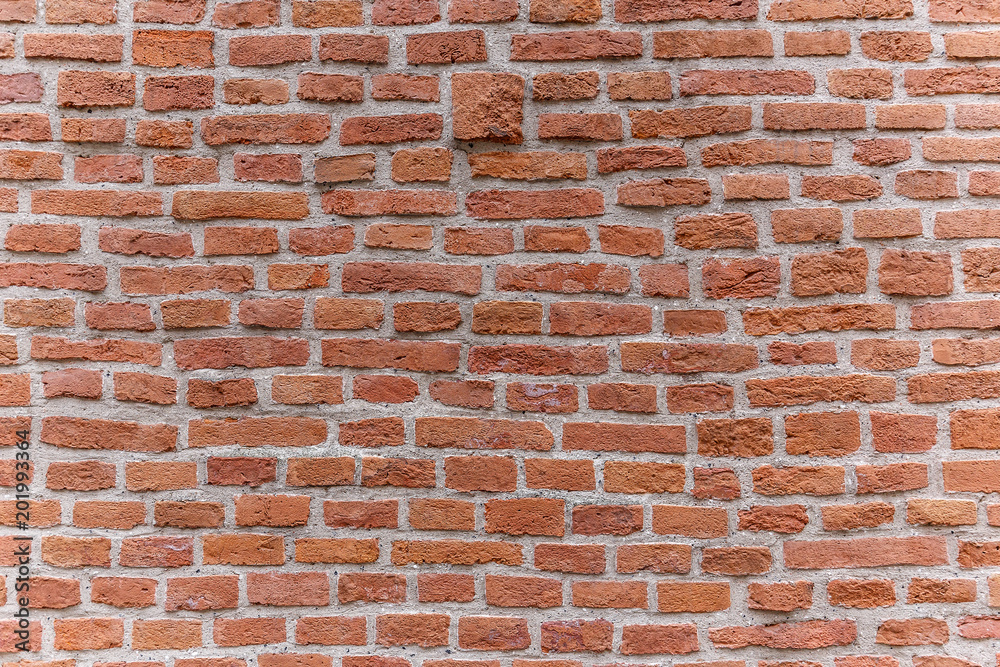 Obraz premium Old red brick wall