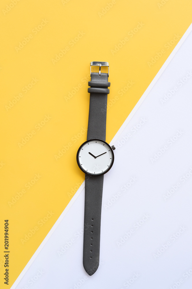 close up of black wristwatches for background close up of black wristwatches for background
