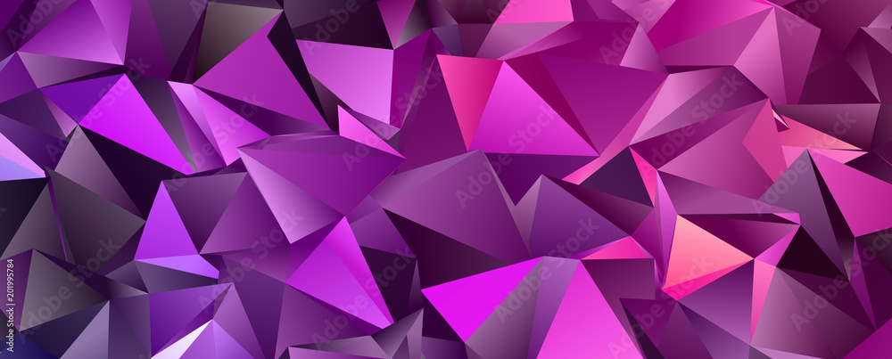 Abstract Low-Poly triangular modern background Abstract Low-Poly triangular modern background