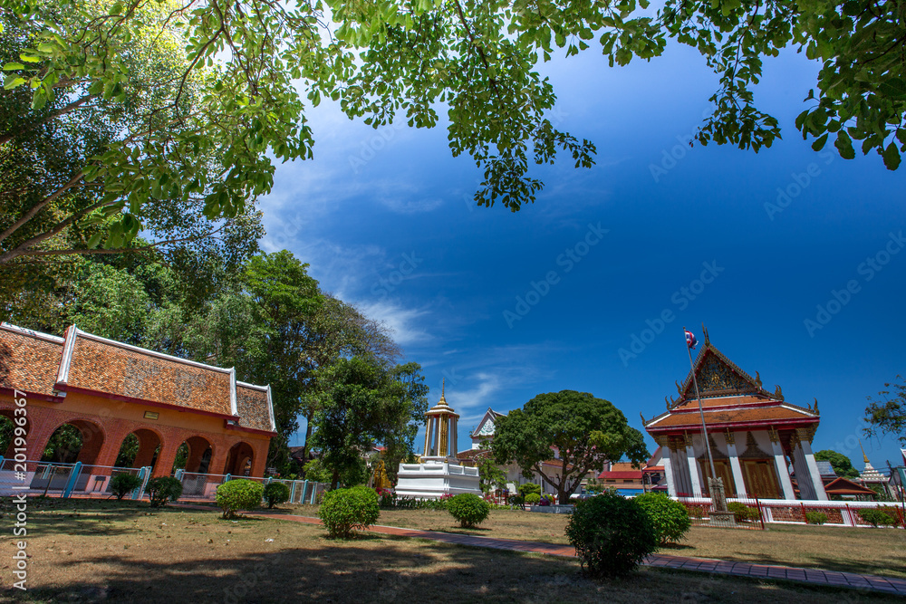 Temple in (wat ma chi ma was) in SongkhlaProvince , Thailand, Asia
