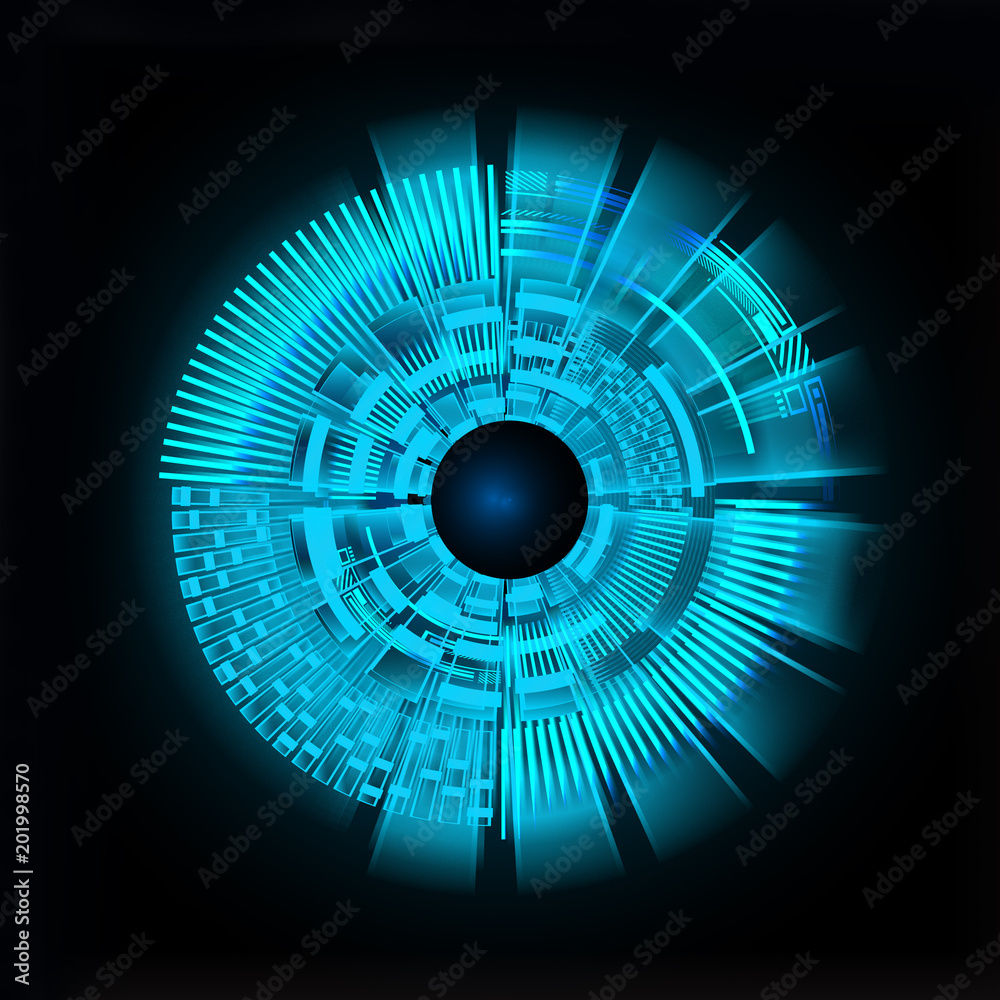binary circuit board future technology, blue eye cyber security concept background, abstract hi speed digital internet.motion move blur. binary circuit board future technology, blue eye cyber security concept background, abstract hi speed digital internet.motion move blur.