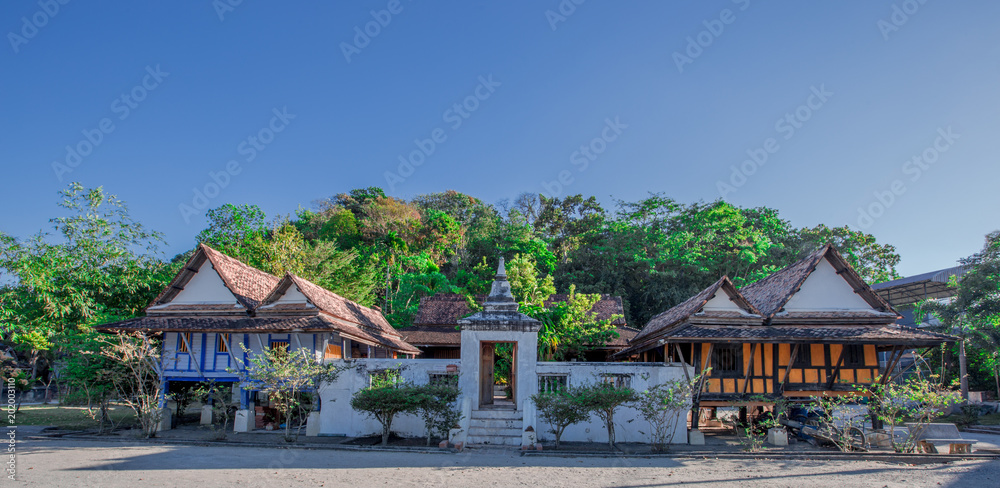 Pavilion at a thai temple,songkhla thailand