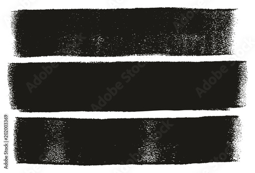 Paint Roller Bold Lines High Detail Abstract Vector Lines & Background Set 11