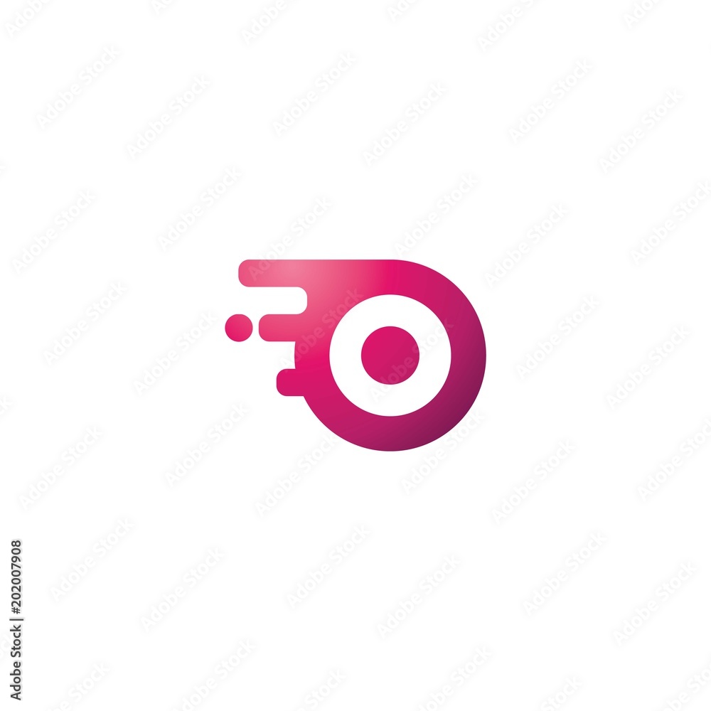 letter o tech logo tempate letter o tech logo tempate
