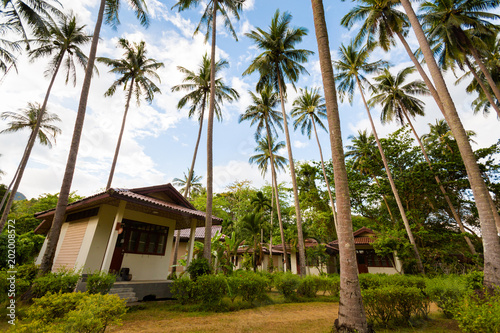 Bungalows on Koh Mook island