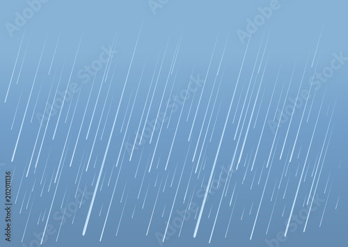 Rain drops background.Vector image of wet day