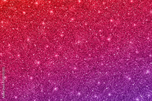 Glitter texture with red purple color effect