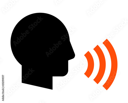 Man speaking icon