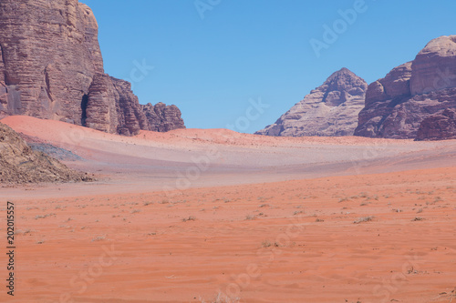 Wadi Rum desert landscape Jordan