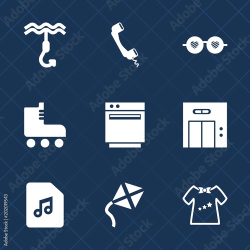 Premium set with fill icons. Such as phone, sound, baby, summer, gas, sign, oven, leisure, elevator, style, internet, fun, boho, telephone, hippie, call, retro, kitchen, note, fishing, communication