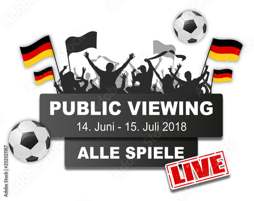 Public Viewing Live 2018 Fans