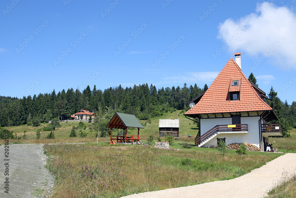 little house on Tara mountain Serbia