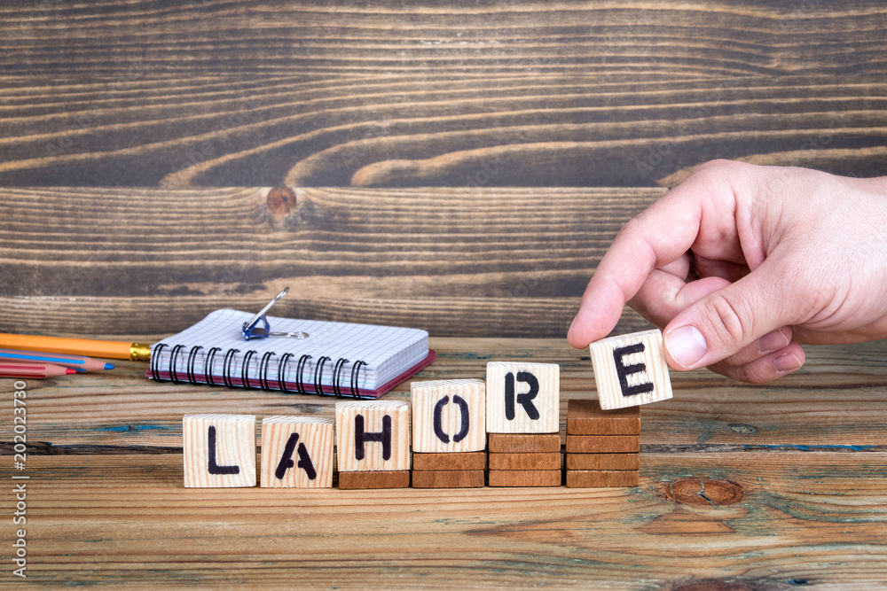 Φωτογραφία Lahore, a city in Pakistan where many millions of people live