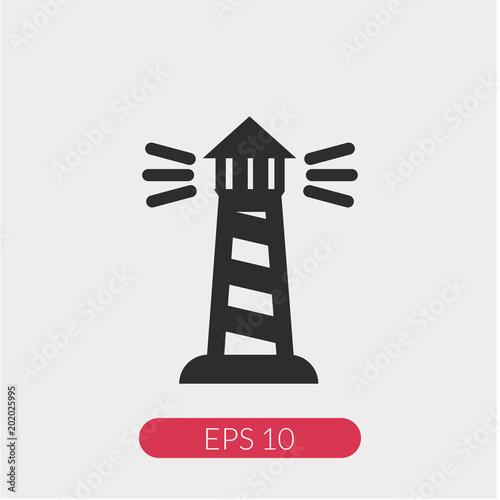Lighthouse vector icon