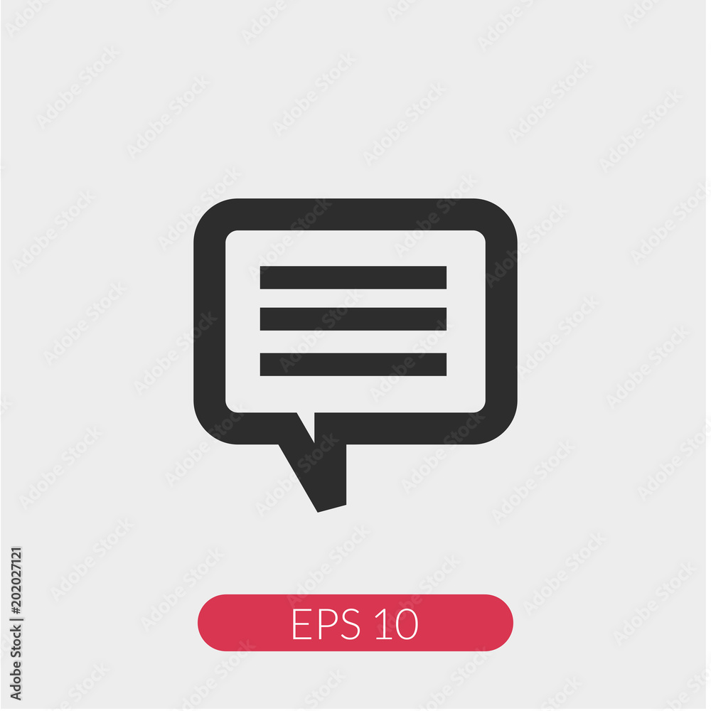 Chat vector icon Chat vector icon