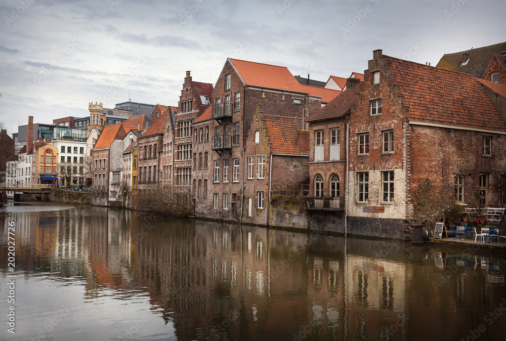 Ghent canals, Belgium