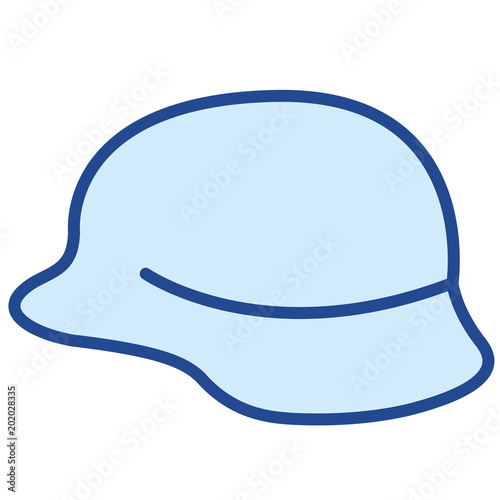 Soldatenhelm Vector Icon