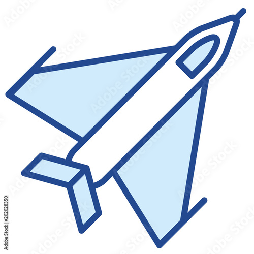 Düsenjäger Vector Icon