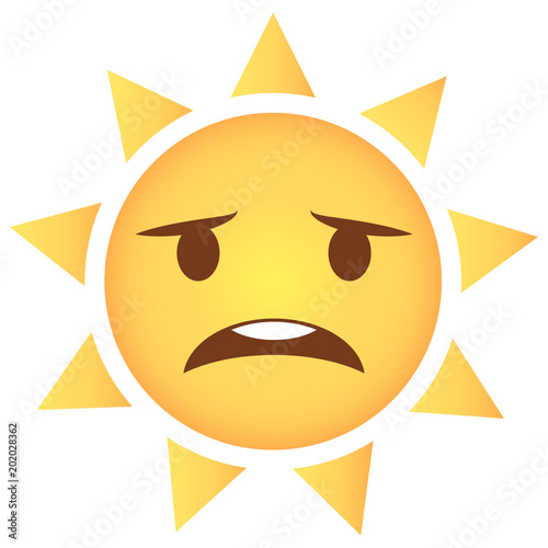 Sonne Emoji besorgt