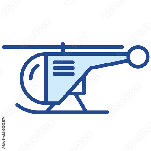 Hubschrauber Vector Icon