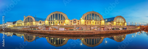 Riga Central Market, is Europe's largest bazar and tourist attraction, using old German Zeppelin hangars