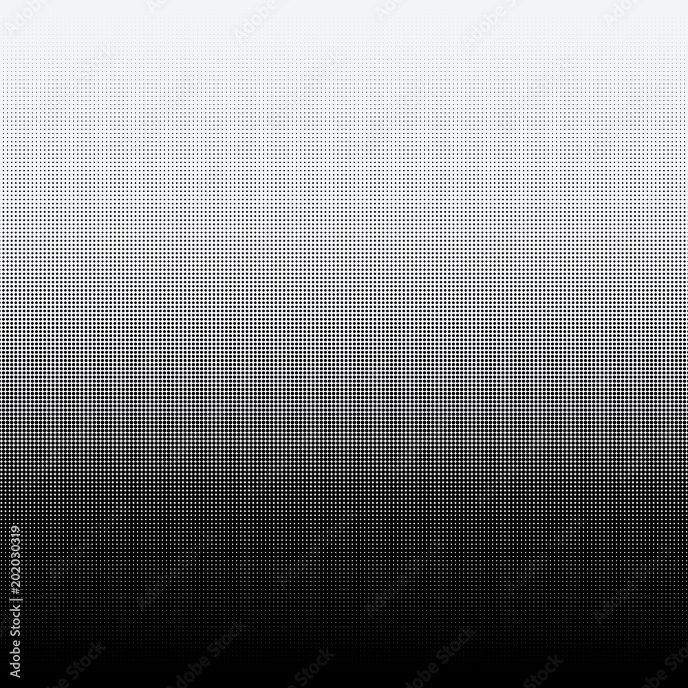 Halftone dots on white background Halftone dots on white background