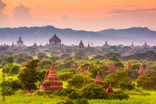 Photography Bagan, Myanmar Ancient Temple Landscape
