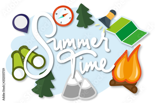 Sommerzeit - Camping