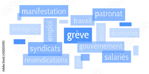 Nuage de Mots Grève v5