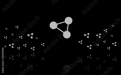 Vernetzt - Reflektierend Schwarz