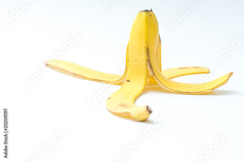 Human Hand Holding Banana Fruit Nutrition Concept